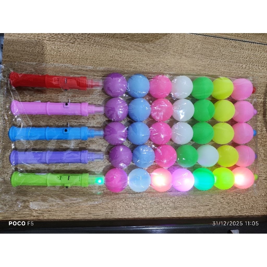MAINAN BOLA STIK LAMPU...MURAH