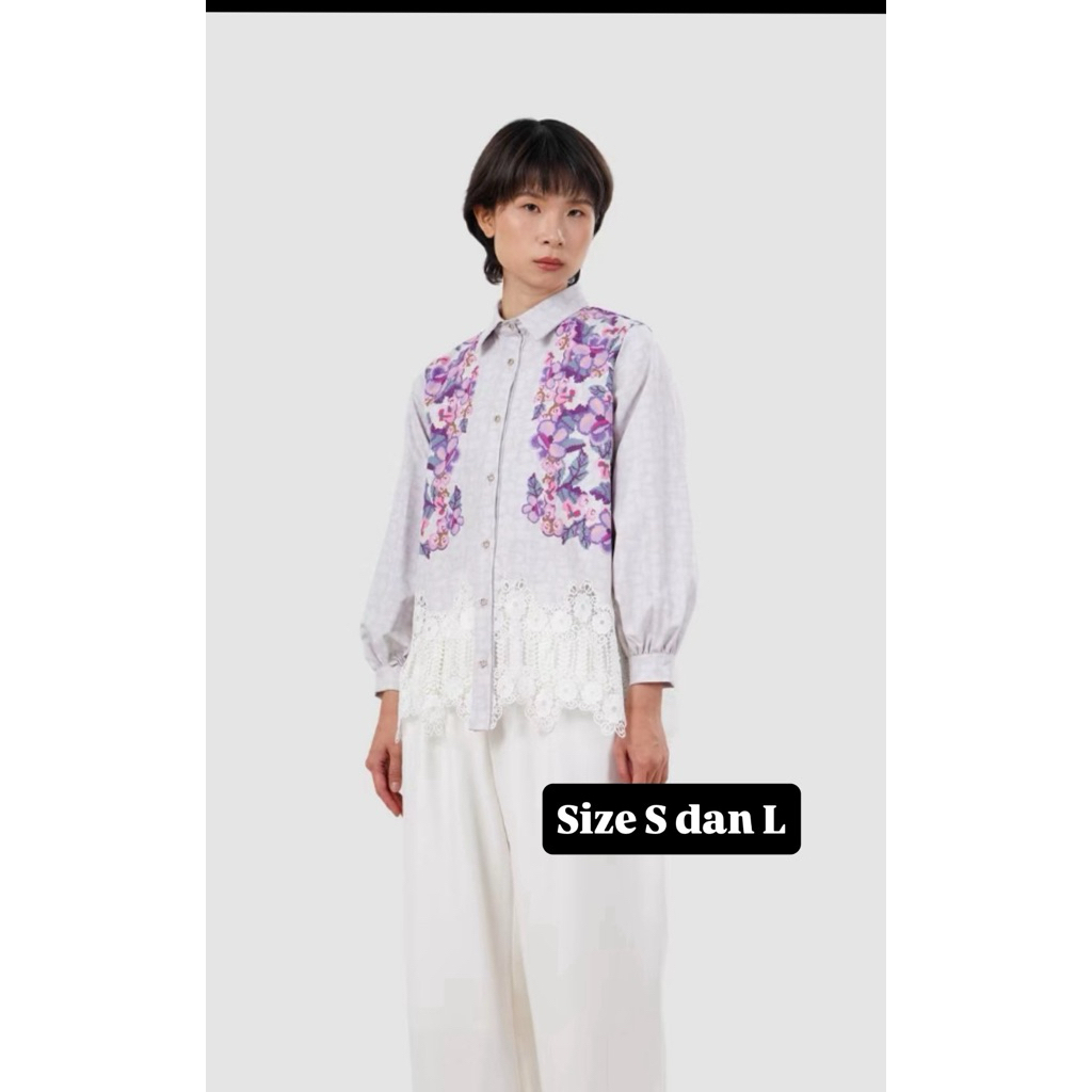 ECLORA LACE SHIRT BENANG JARUM