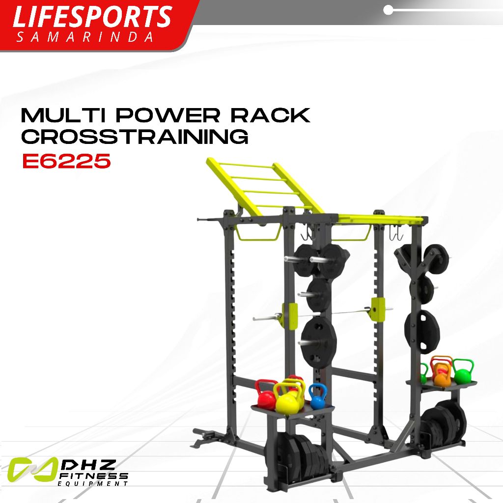 DHZ Fitness Equipment Multi Rack E6225