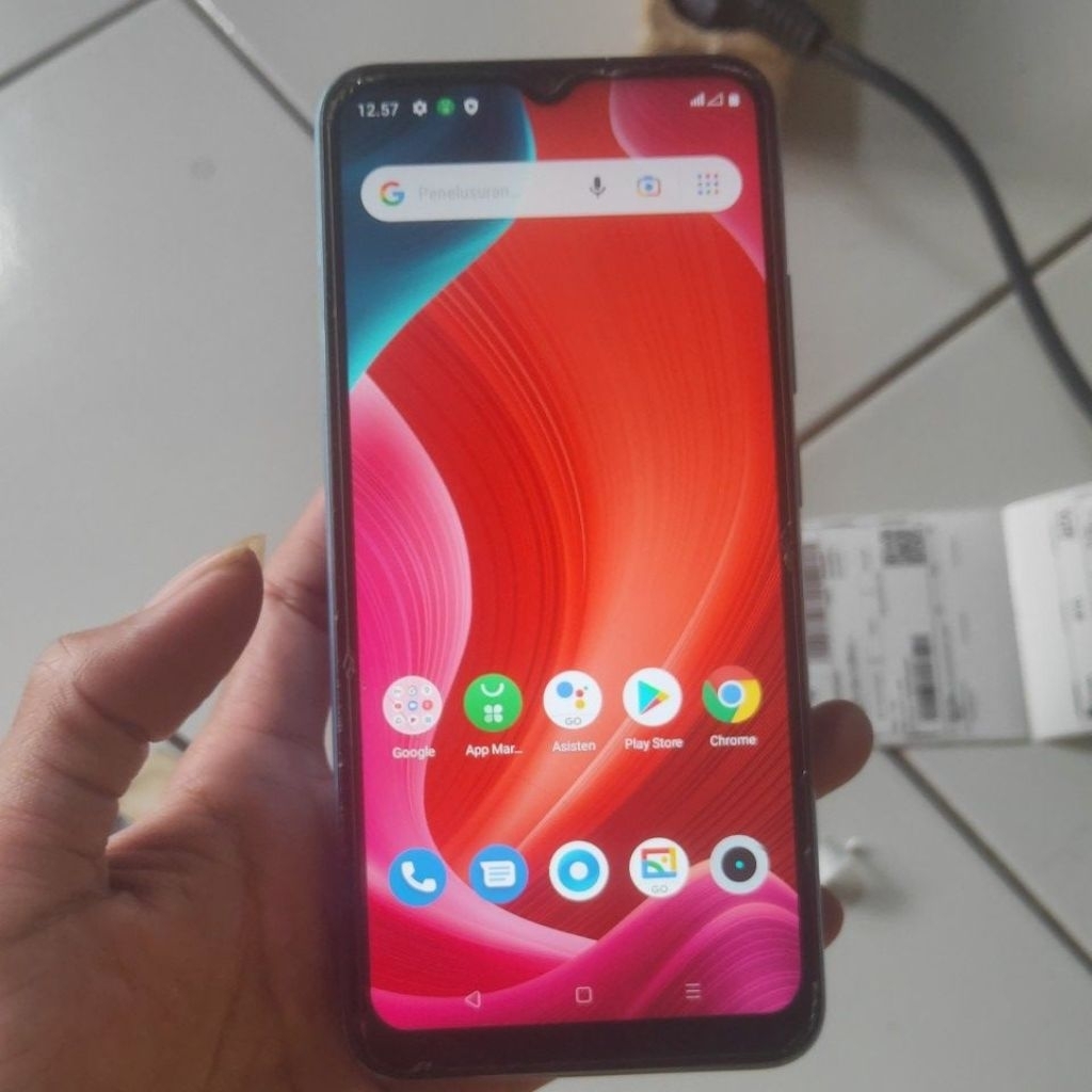 LCD TOUCHSCREEN+ FREM RALMI C11 ORI COPOTAN NORMAL