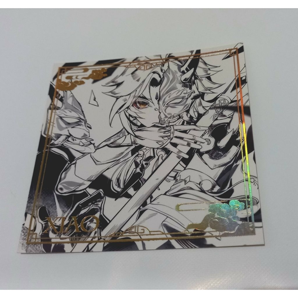 [READY] Genshin Impact Merch Shikishi Xiao