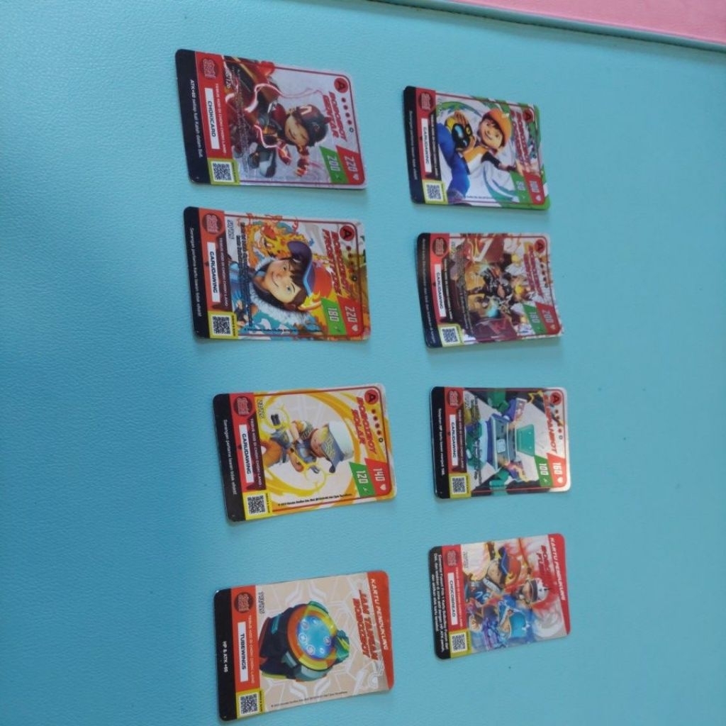 Kartu  Monsta Galaxy Card Holo / Hologram Boboiboy Boboboy random