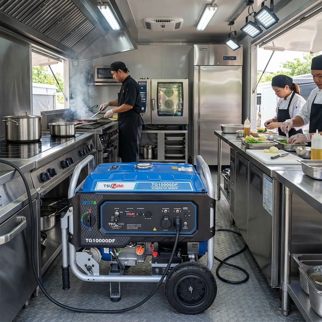 GENSET BENSIN OPEN TG 10000 DF/8000WATT