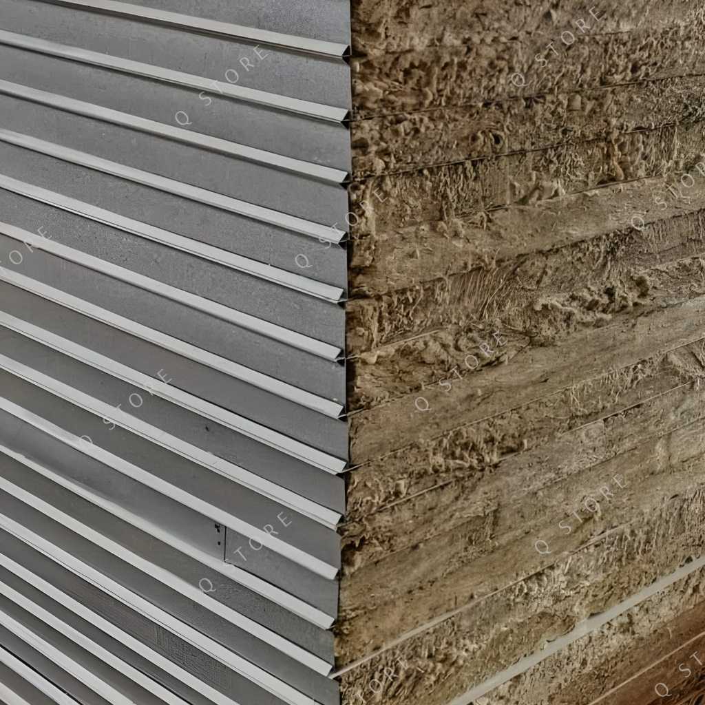 Sandwich Panel Rockwool 10 x 119 x 240cm - Dinding