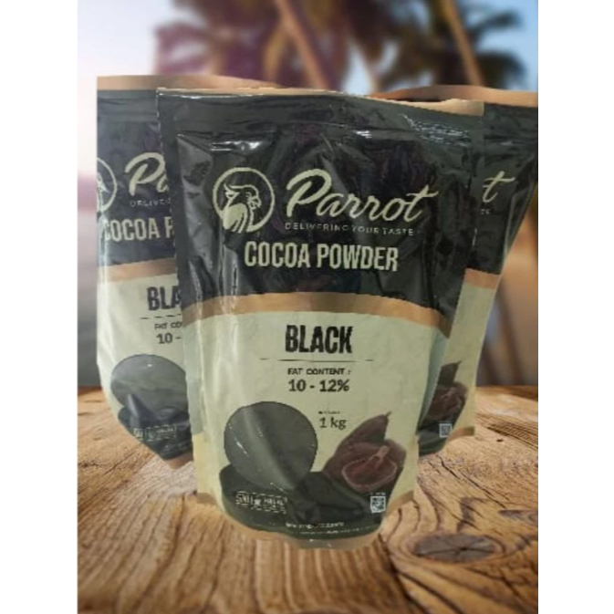 Coklat Bubuk Parrot Black 100gr