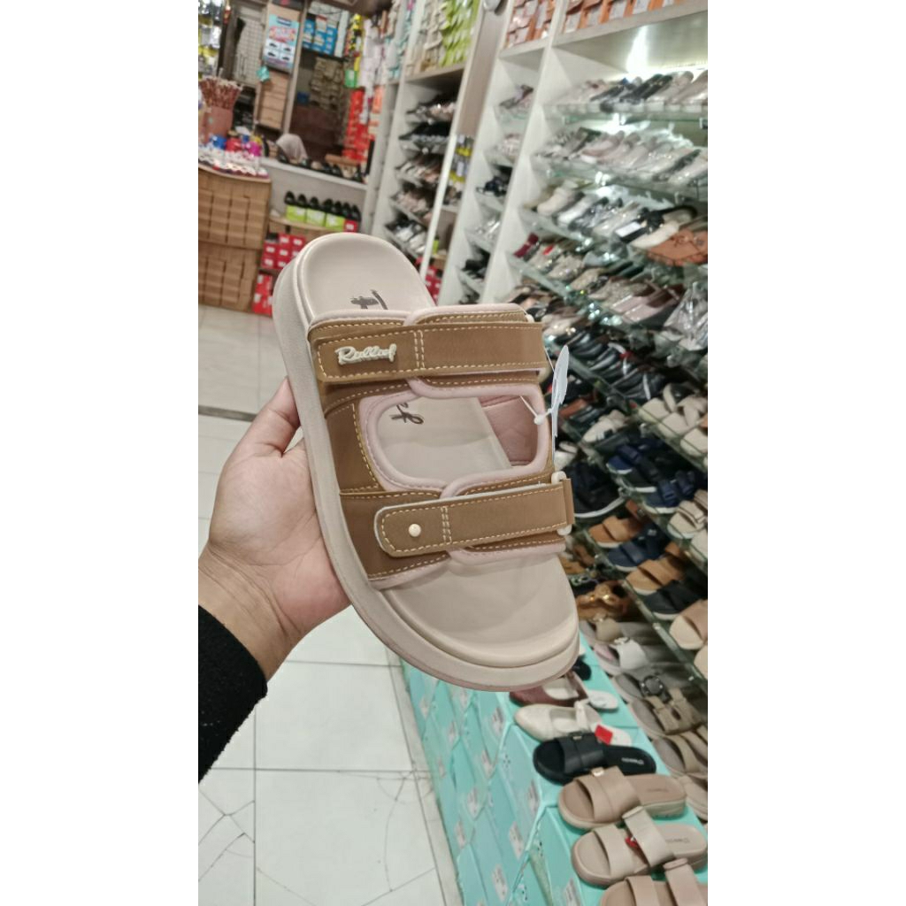 RULLIEF ORIGINAL//SANDAL CASUAL WANITA//SANDAL SLOP MODEL TERBARU DARI RULLIEF ORIGINAL FKS//SANDAL 