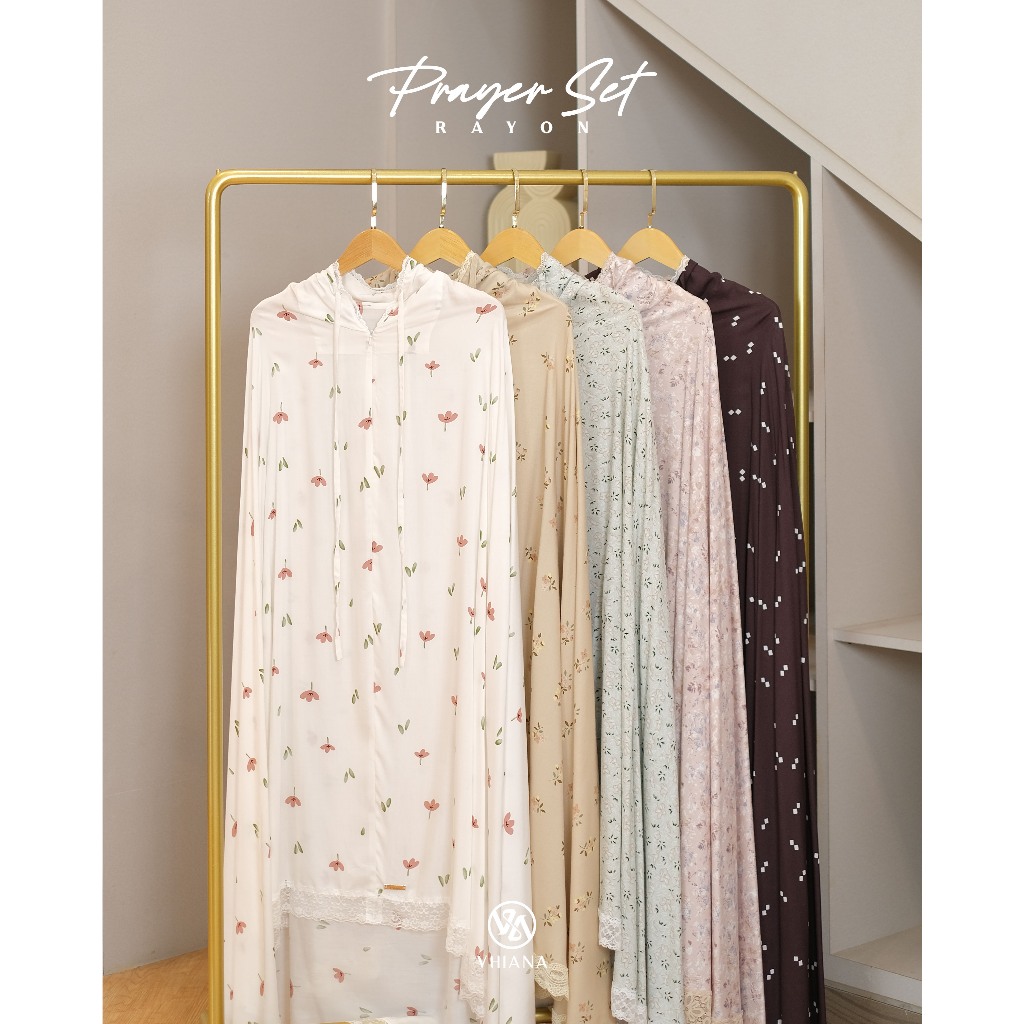 Vhiana Mukena / Prayer Set Rayon Dewasa Ukuran Besar Jumbo