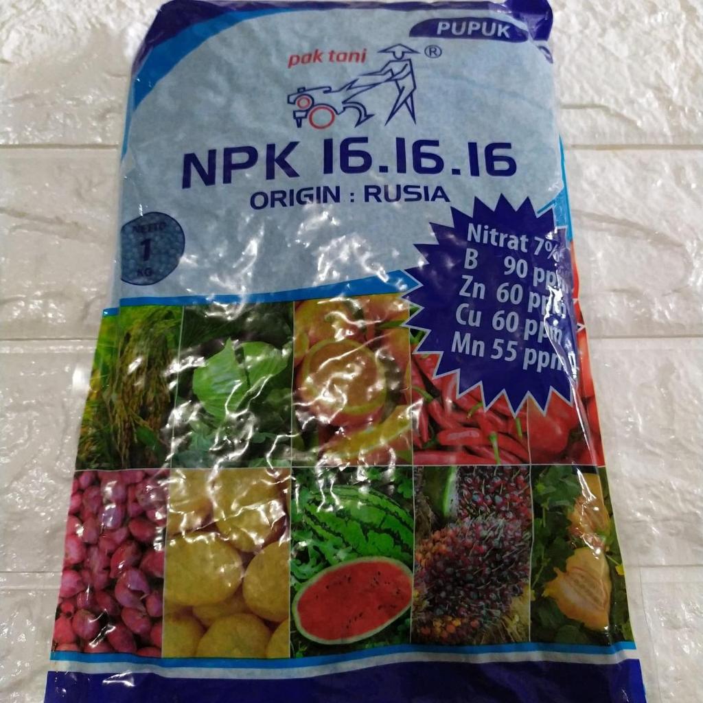 Pupuk NPK 16-16-16 Pak Tani Origin Rusia
