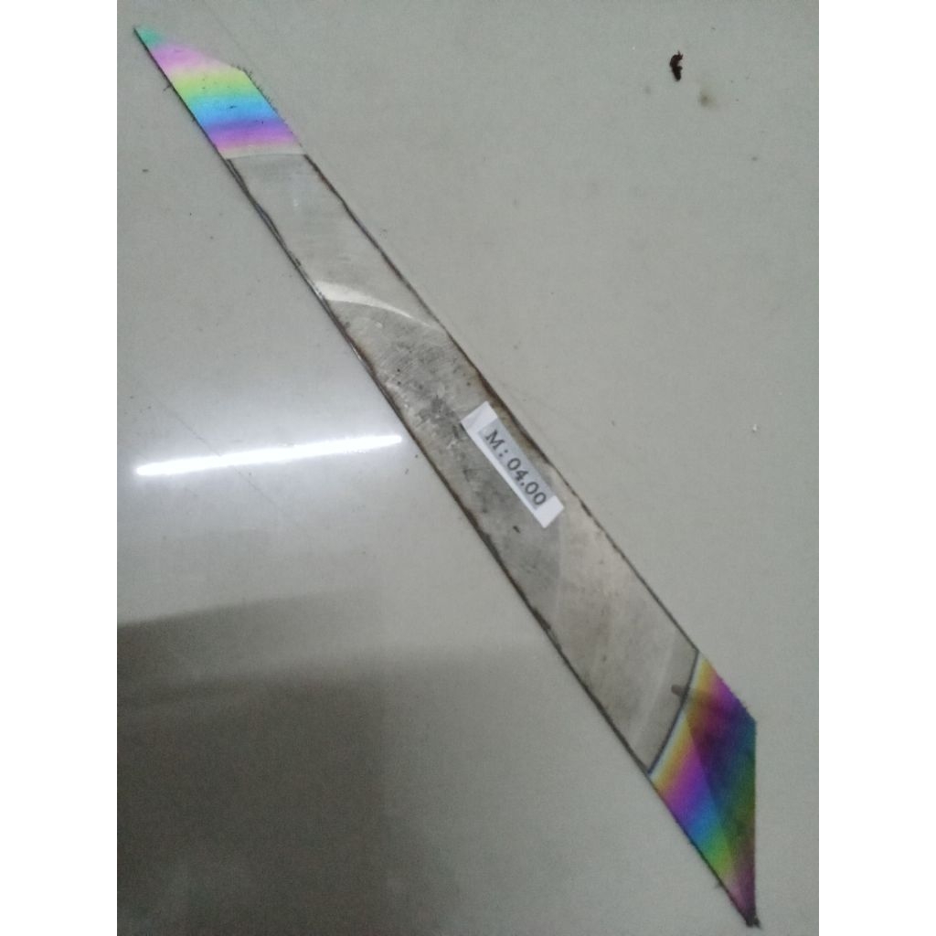 Baja HSS DM05 Pelangi Original Bermagnet Keras Bahan Pisau Dapur Iris Seset Kelet Fillet Serut Raut 