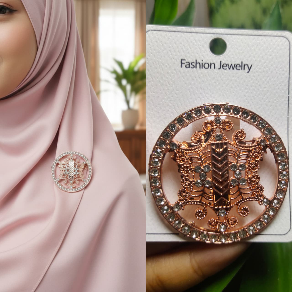 Bros Pintu Aceh Terbaru/Bros Pintu Aceh Warna Rosegold