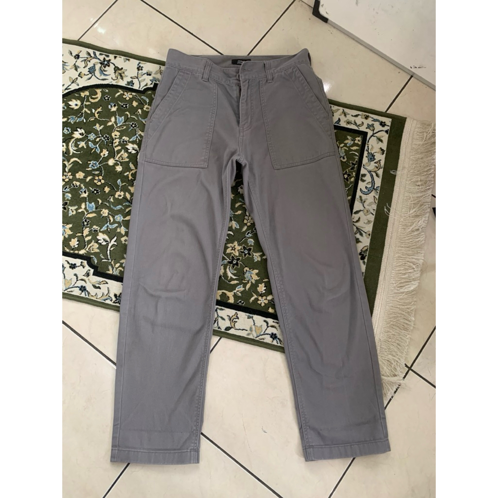 (prelov) musinsa standard fatigue pants grey