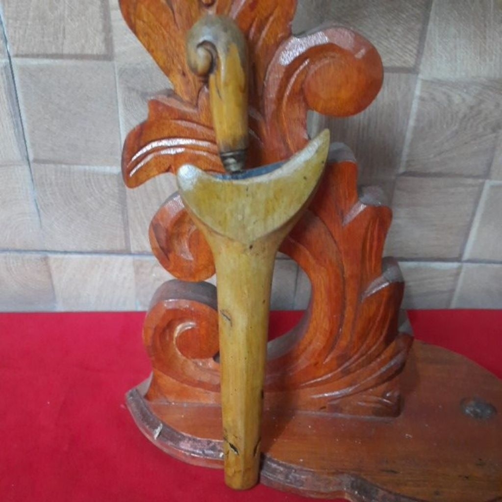 Keris Jimatan Nogo Kikik Luk 7 TUS,Sepuh,Pamor Adeg,Banyu Mili