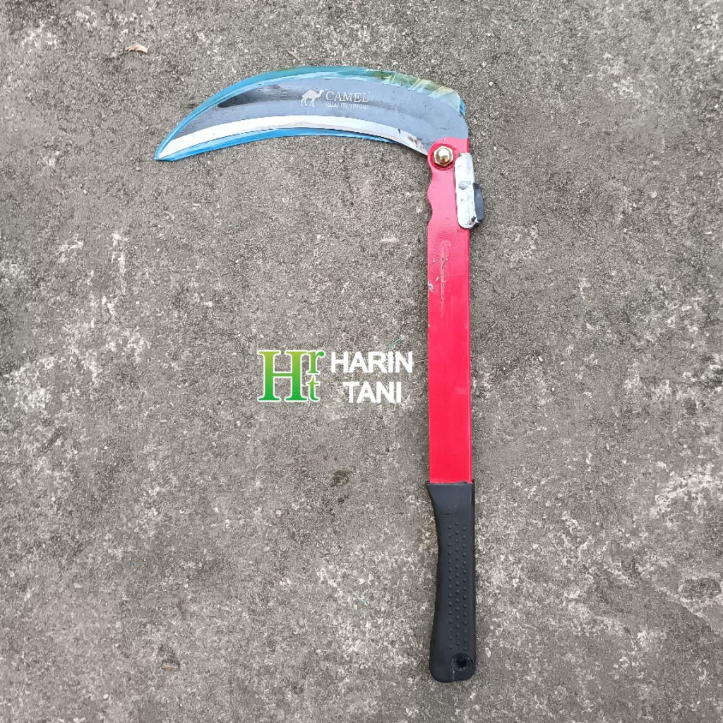 alat penyiang rumput/arit lipat cap camel malaysia