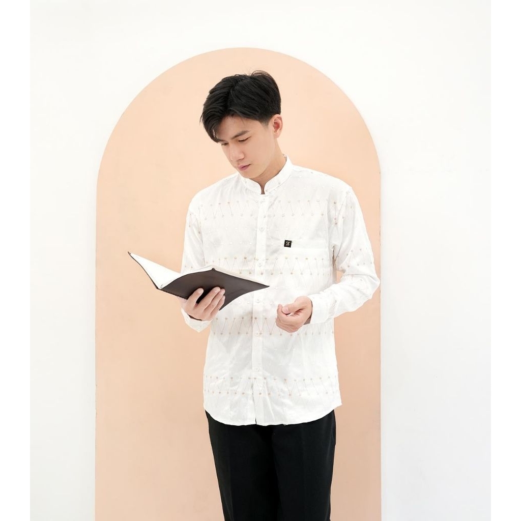 kemeja koko zabeer tuton full bordir