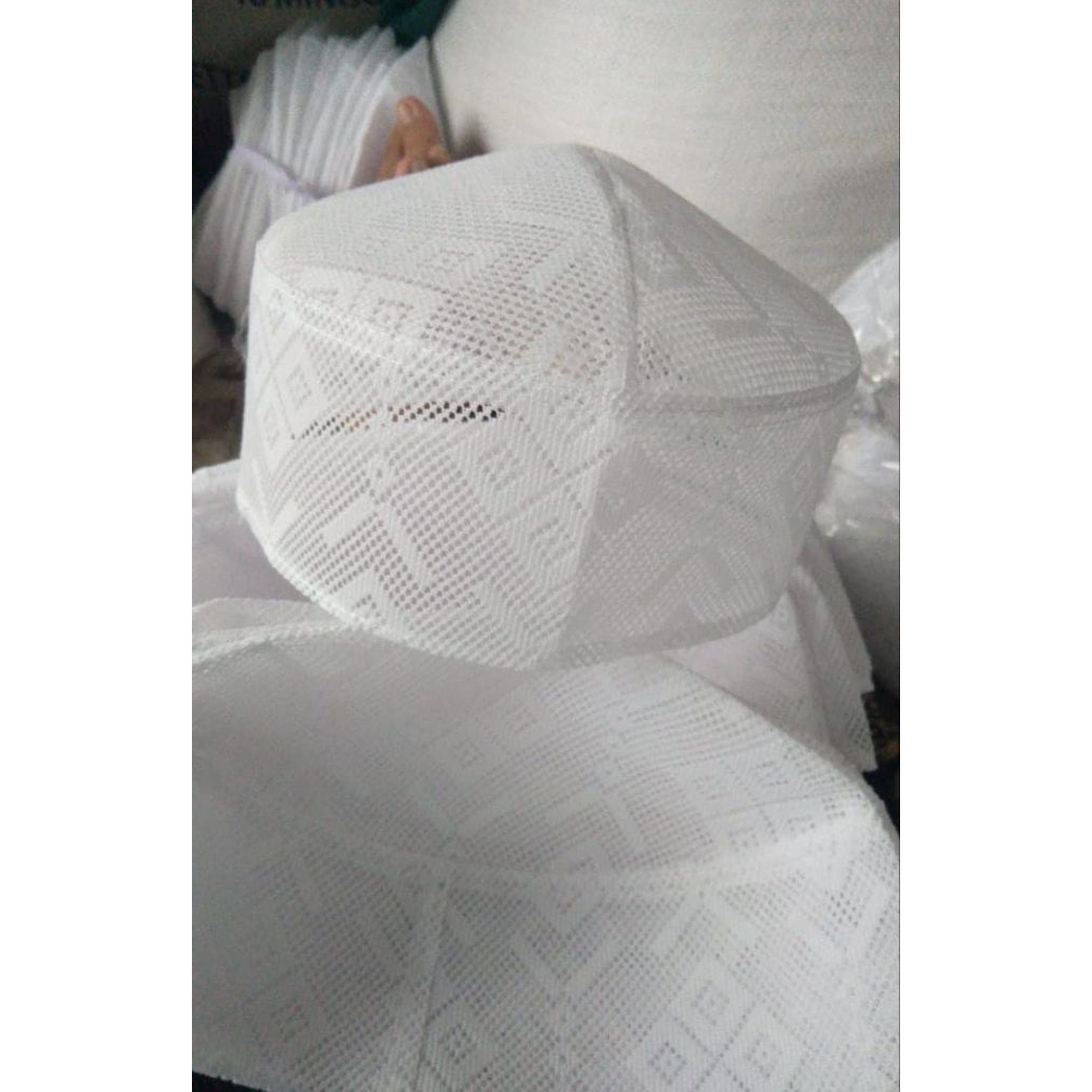 BestPromo Peci Jaring/Aldan Jaring/Peci Putih/Hitam