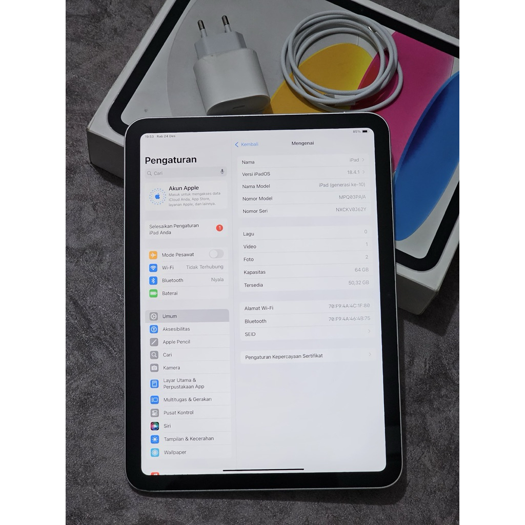 Ipad 10 64gb Wifi Ibox Silver