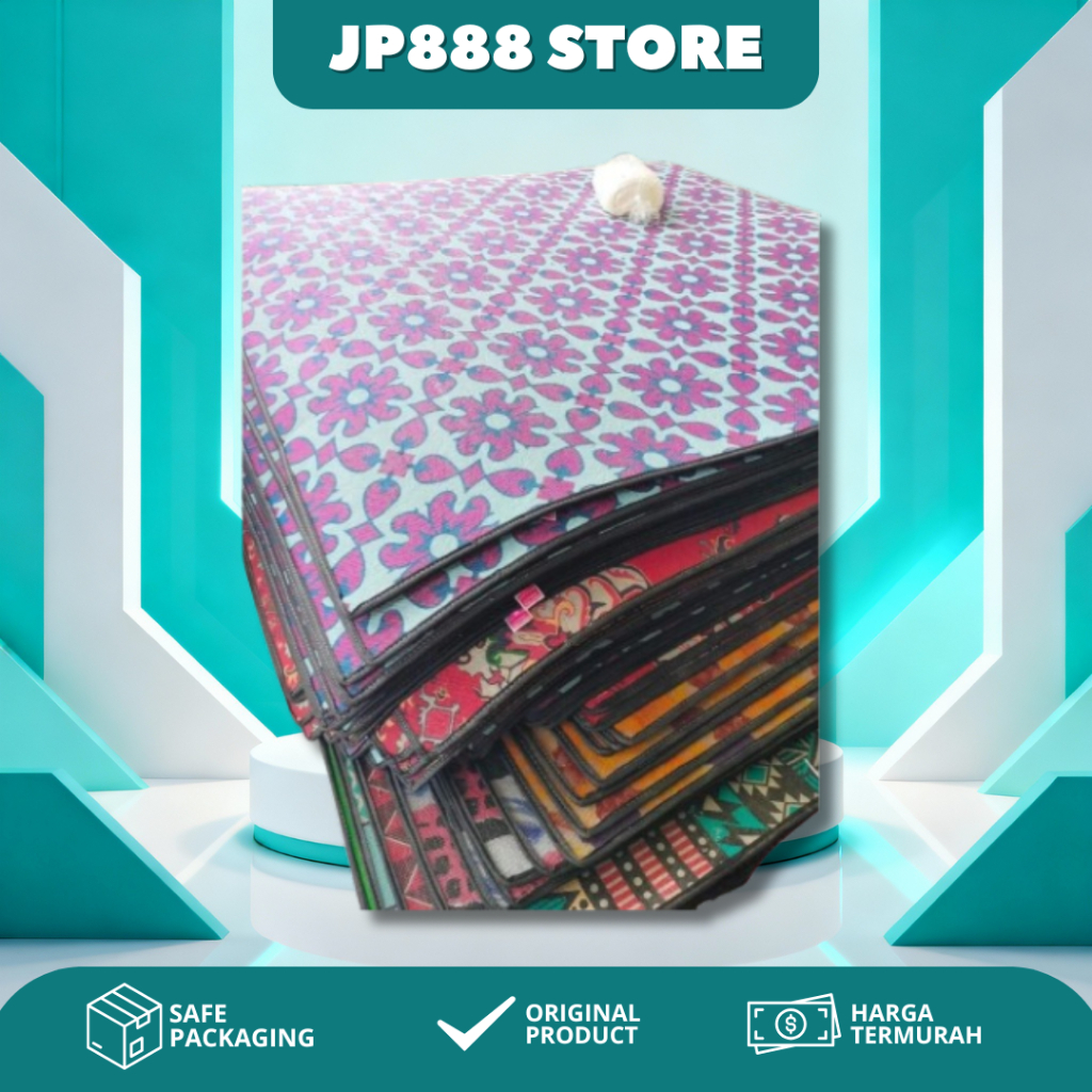 Tikar Foam Bolak Balik Busa Ukuran 180x180cm Tebal 6mm Karpet Busa Buat Bayi