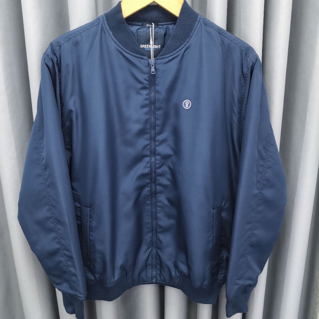 GREENLIGHT - JAKET BOMBER TASLAN PRIA REGULAR FIT ORIGINAL GREENLIGHT