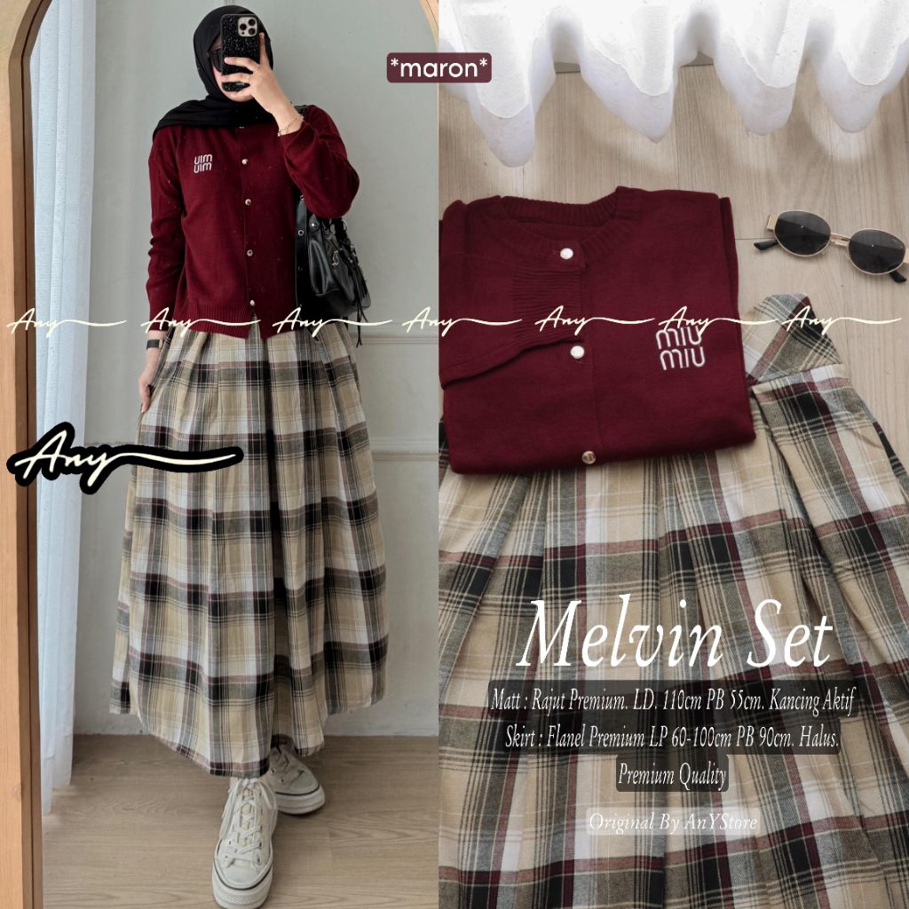 RESTOK BISA COD BAJU ANGELA SET// SALINA #3#5#7// MELVIN   SET/ORIGINAL  BY ANY BY ANTY'S