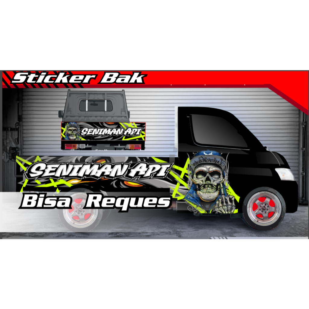 Stiker grand max pick up new carry semua pick up