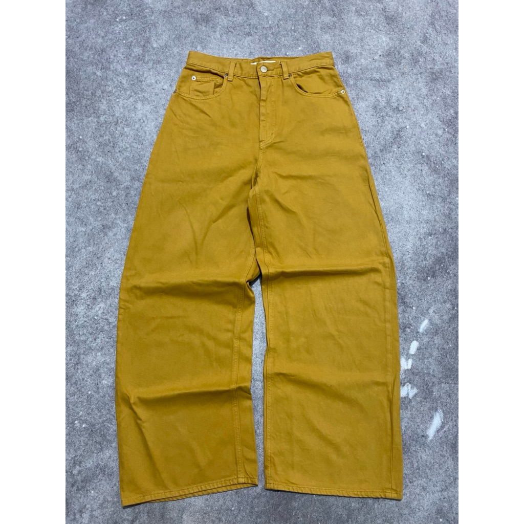 Marni x uniqlo baggy pants highwaist