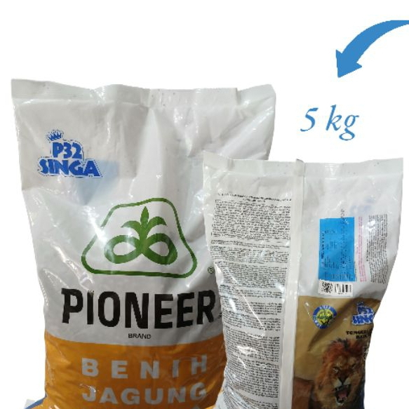 Benih jagung Hibrida Bantuan Pioneer P32 kemasan 5Kg
