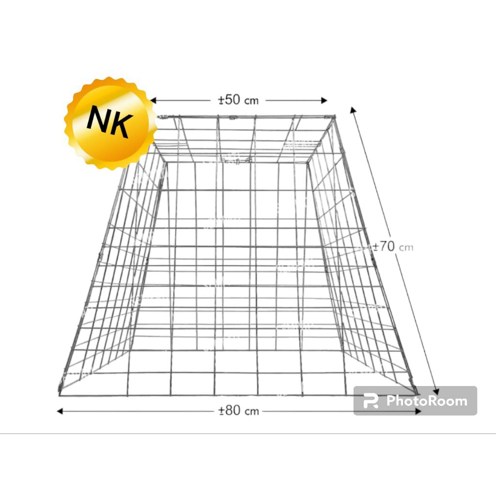 promo kandang ayam lipat termurah kandang jemur piramid/kotak