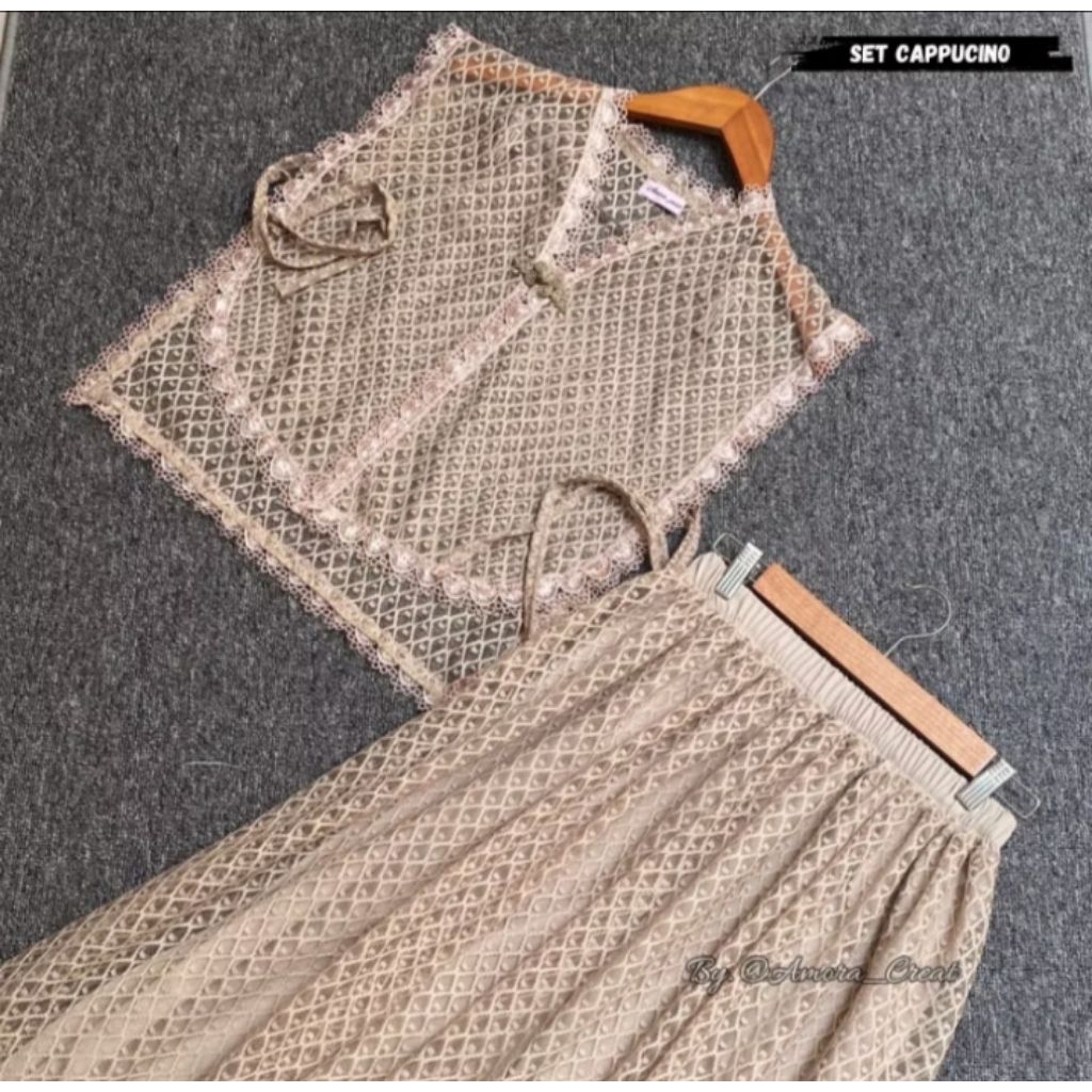 Blazer Wanita-Naomi Vest Set Outer-Setelan Rok Wanita Terbaru Korean Style-One set Wanita