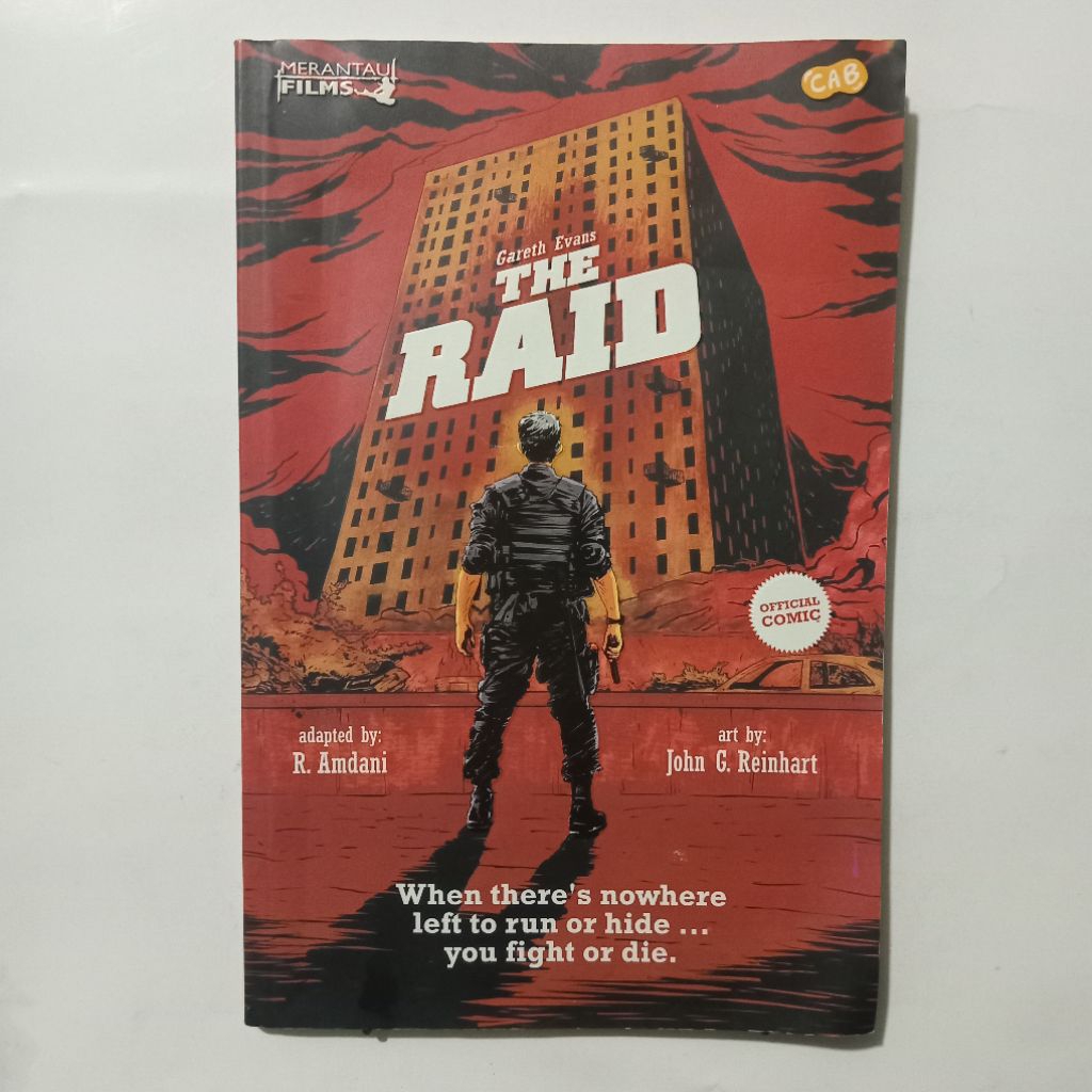 Komik The RAID - Gareth Evans - CAB
