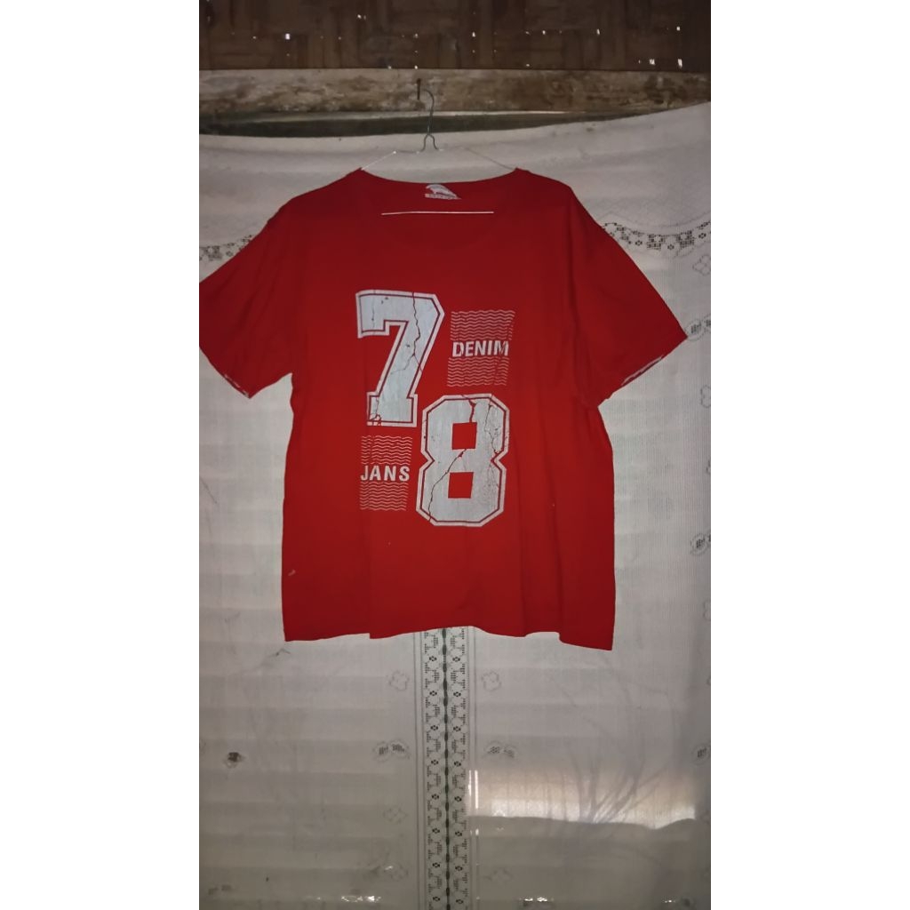 kaos lengan pendek murah PL