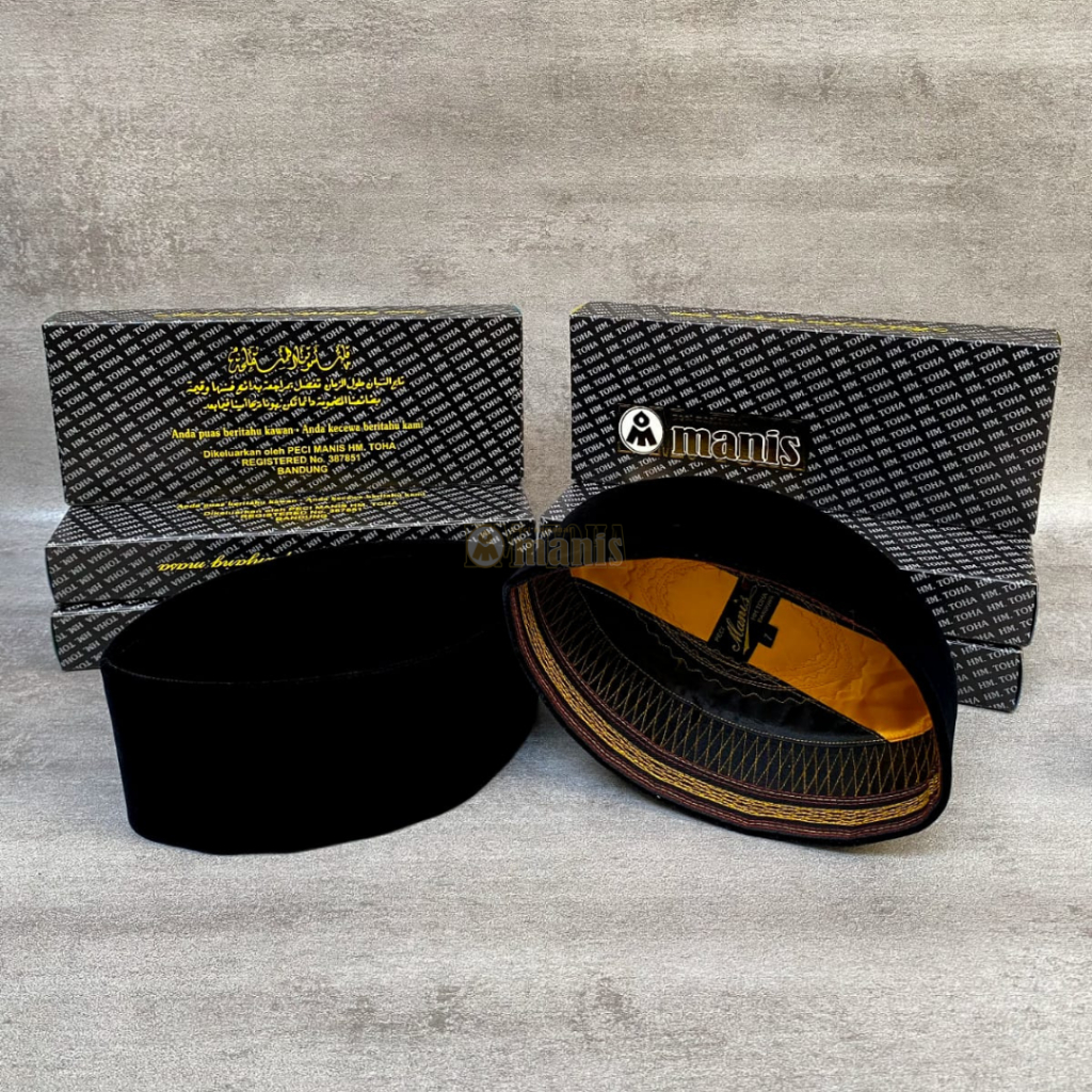 Peci Manis HM. Toha Original - Peci SM Polos Kualitas Super