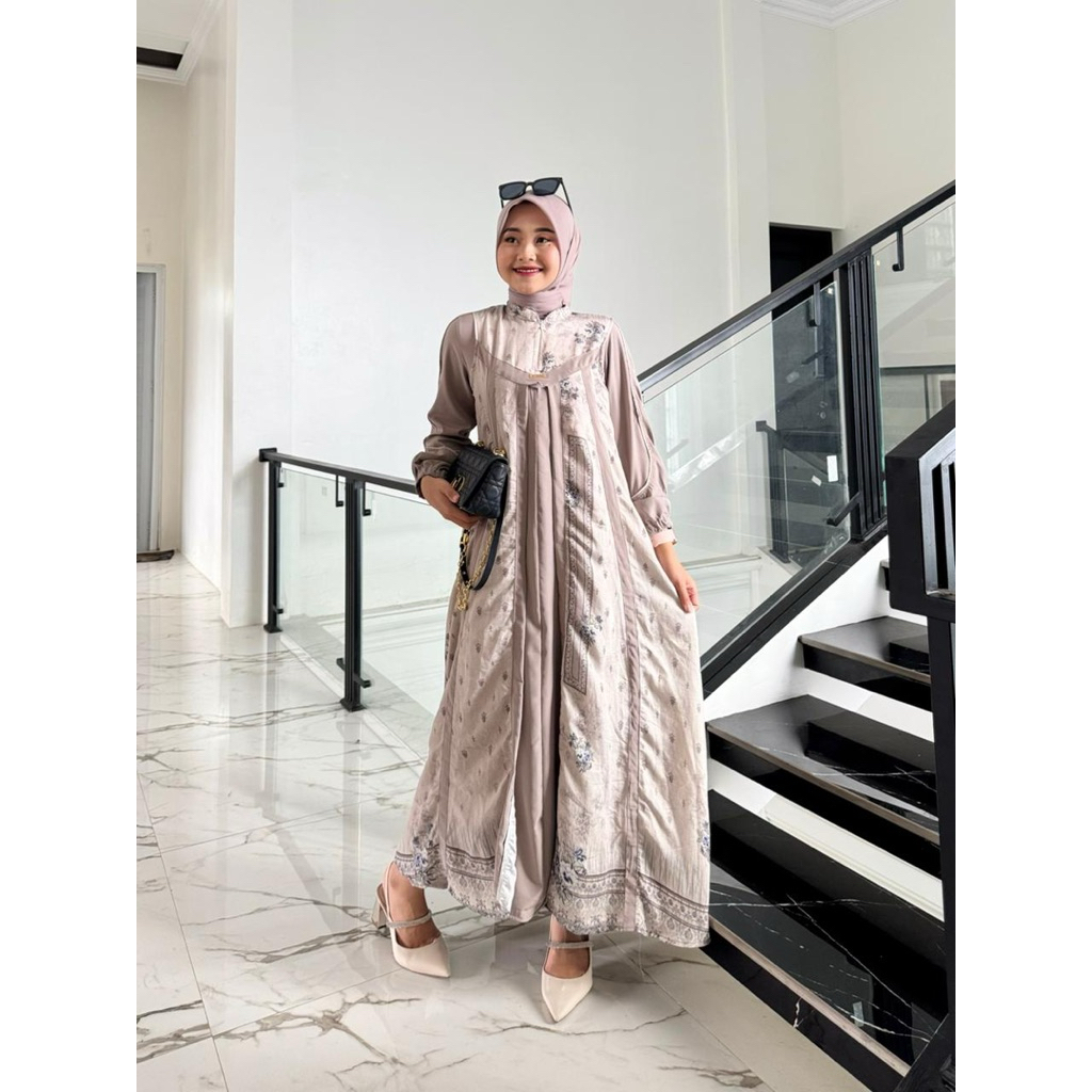 Journeyscarves Ainun Dress Gamis Baju Muslim