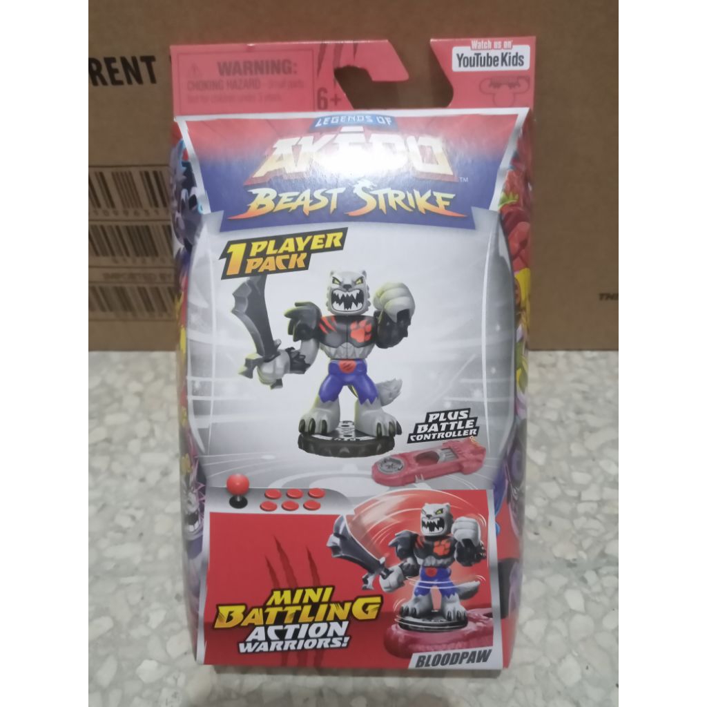 legends of akedo bloodpaw