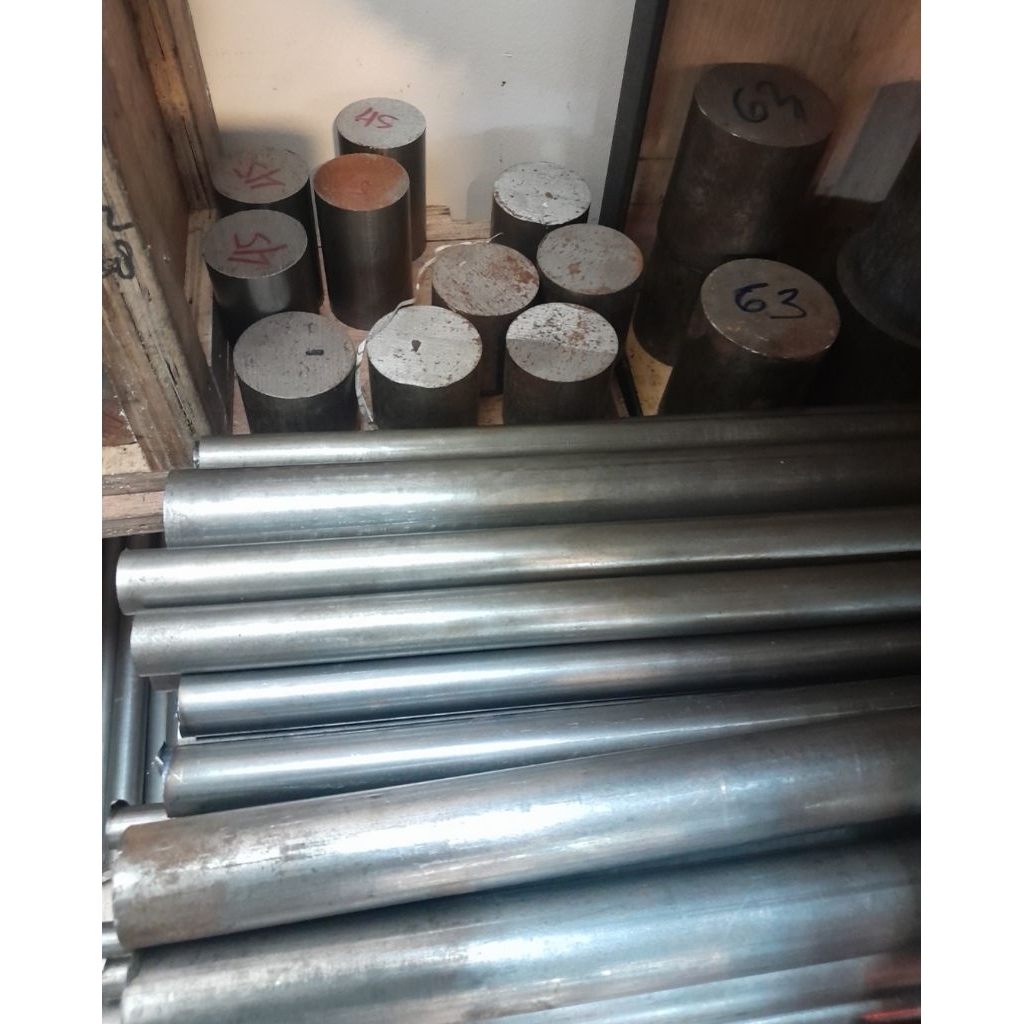 As Besi Batangan Bulat 8mm Panjang 150cm