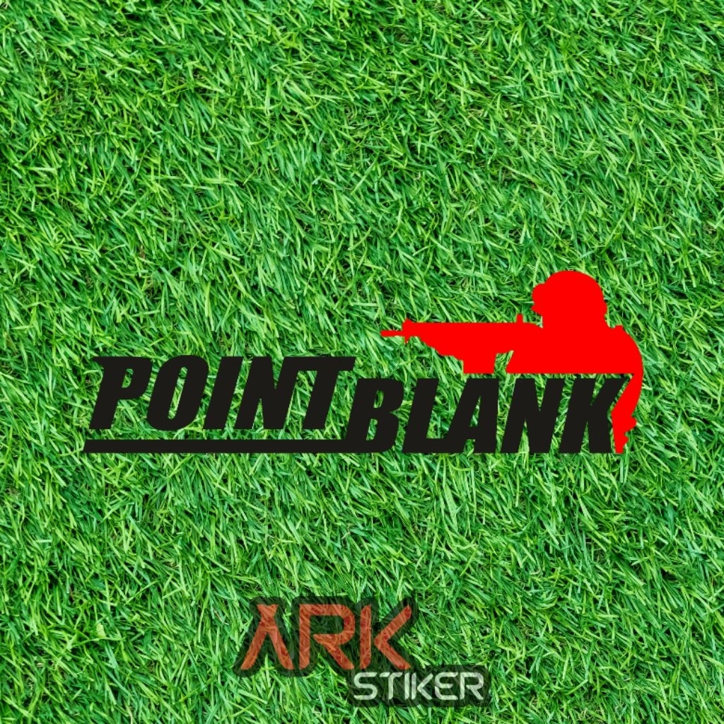 Cutting Sticker Point Blank