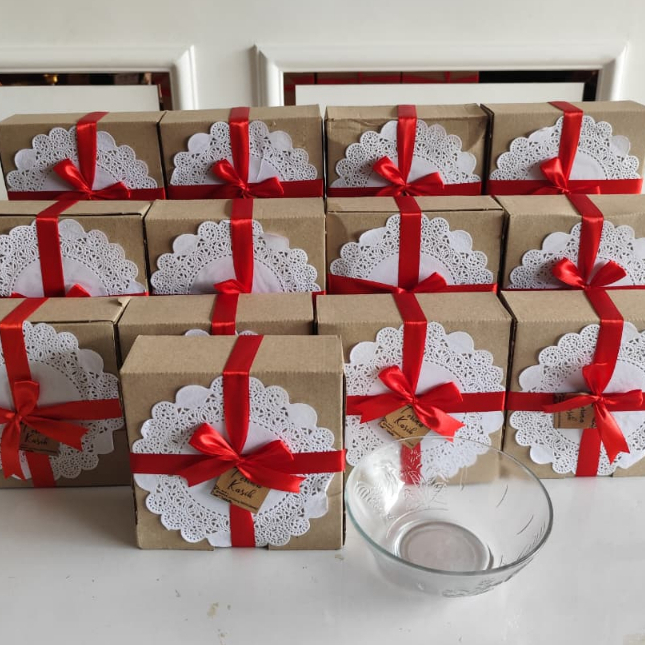 (MINIM 50PCS) Souvenir Mangkok motif ayam/Souvenir Nikah /Souvenir Kelahiran Bayi/ Souvenir Hajatan