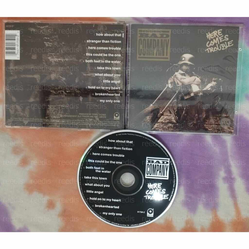 Bad Company - Here Comes Trouble, 1st press US - CD