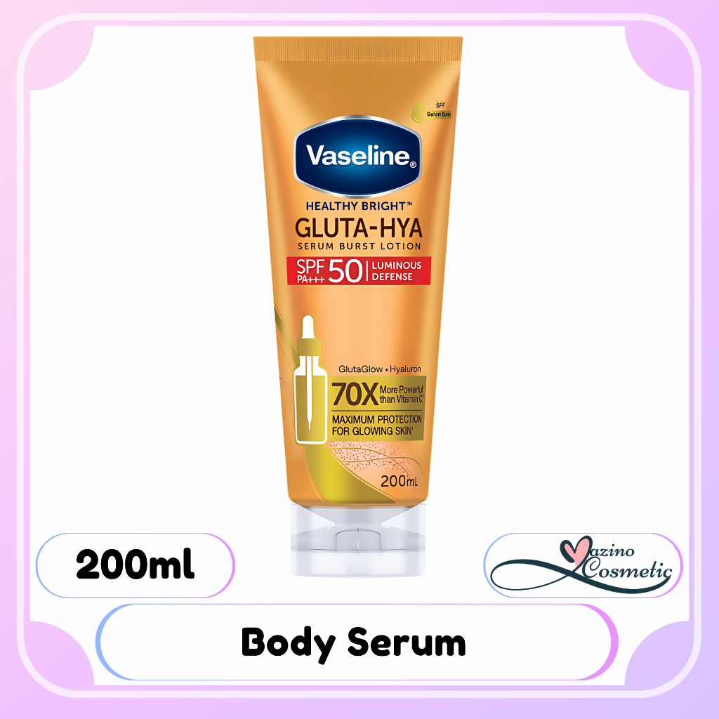 Vaseline Gluta-Hya Serum Burst Sunscreen 200ml