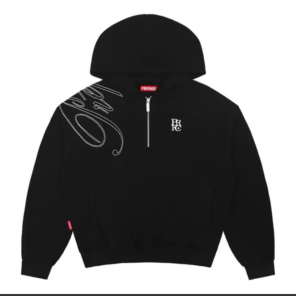[100% ORIGINAL] HALF ZIP HOODIE PREFACE