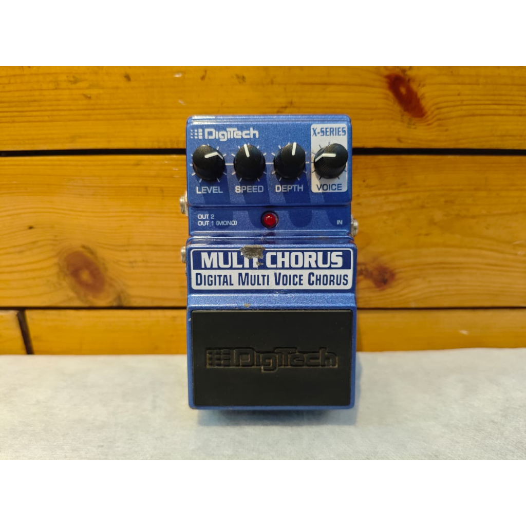Digitech X-Series Multi Chorus | Digital Multi Voice Chorus | Efek Gitar
