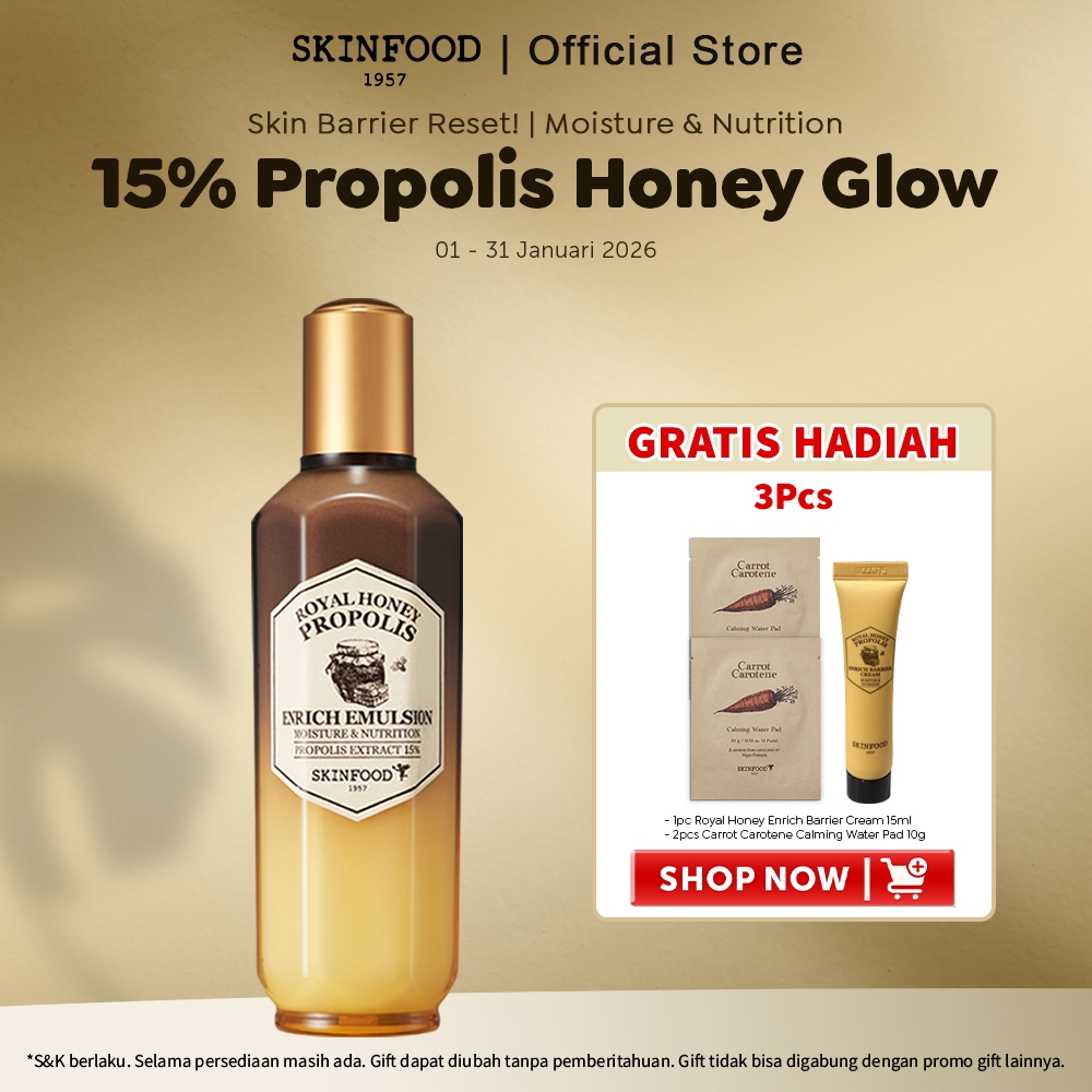 SKINFOOD - Royal Honey Propolis Enrich Emulsion