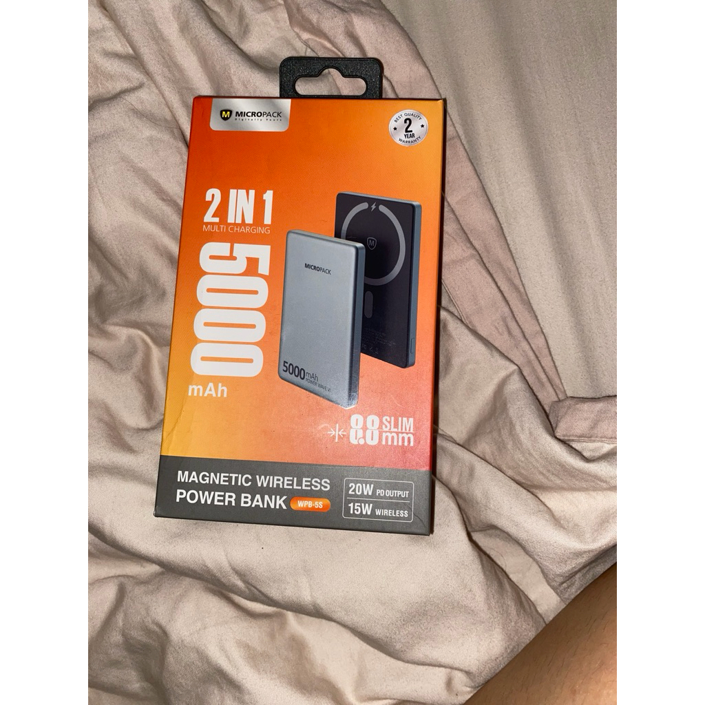 Wireless Powerbank Magnetic