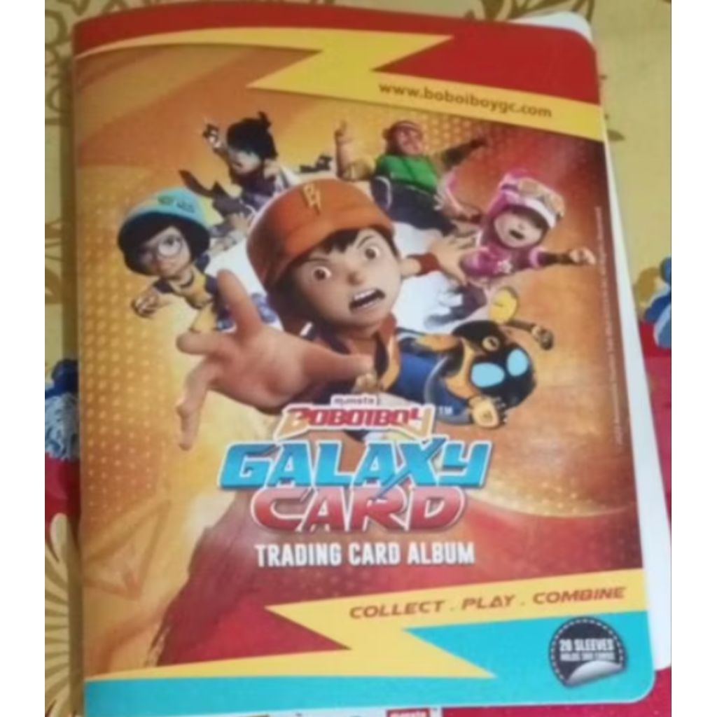 Album Boboiboy galaxy card V2