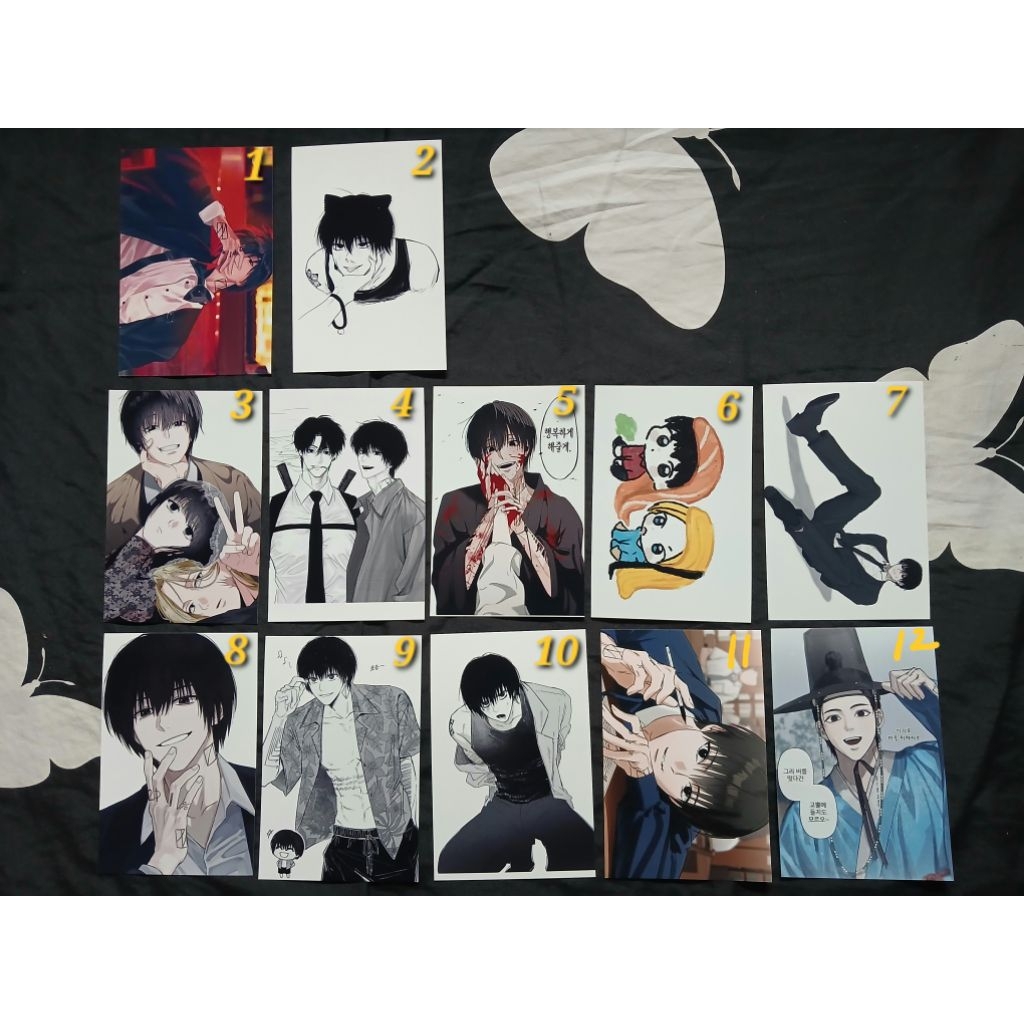 ART PRINT PBOX NEPPURI NAGUMO NATSUKI GOJO SAKADAYS JJK