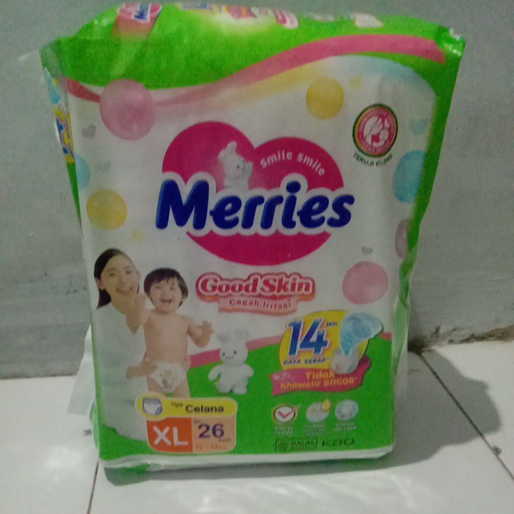 Merries ukuran XL isi 26