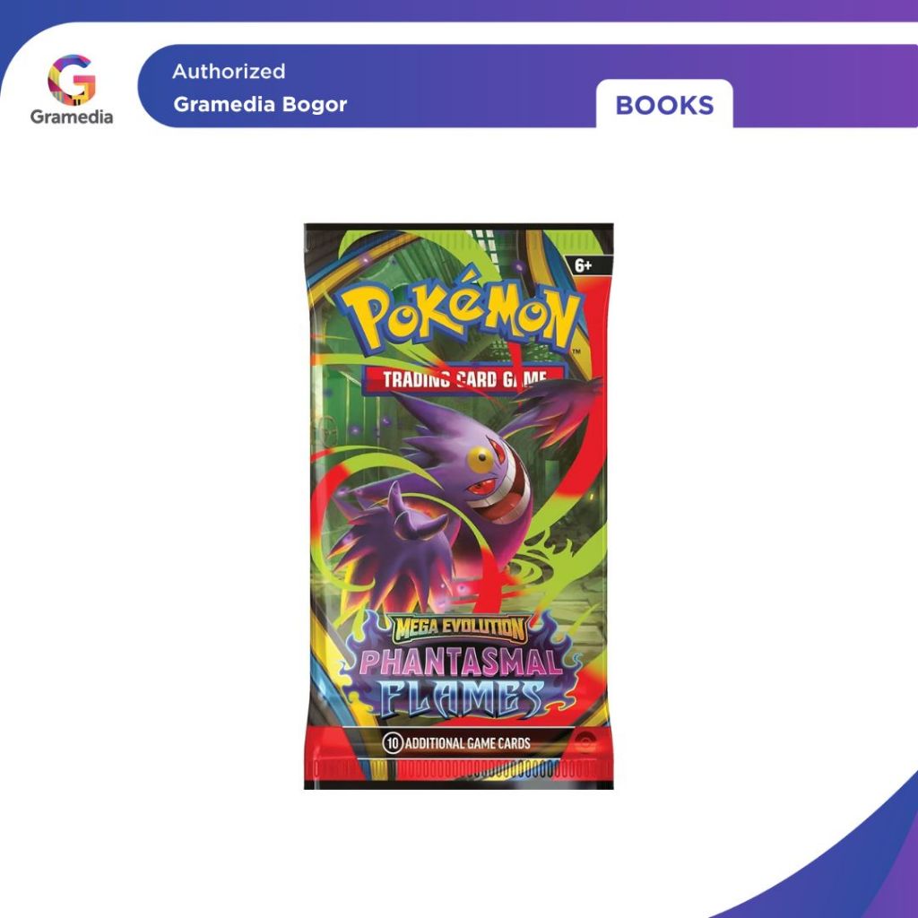 Gramedia Bogor - TCG Pokemon Eng Phantasmal Flames