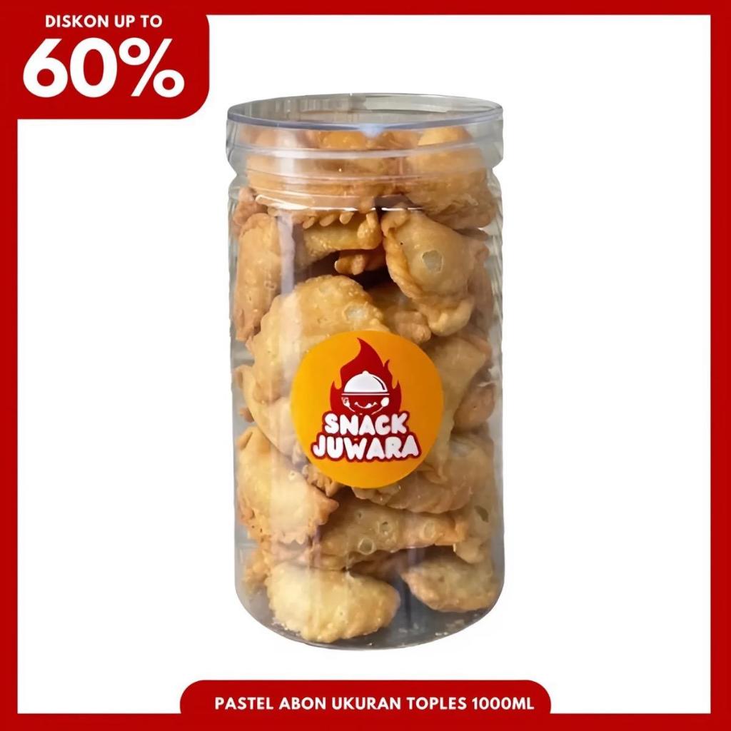 Pastel Abon Toples 1000ml by Snack Juwara Cemilan Renyah Instan