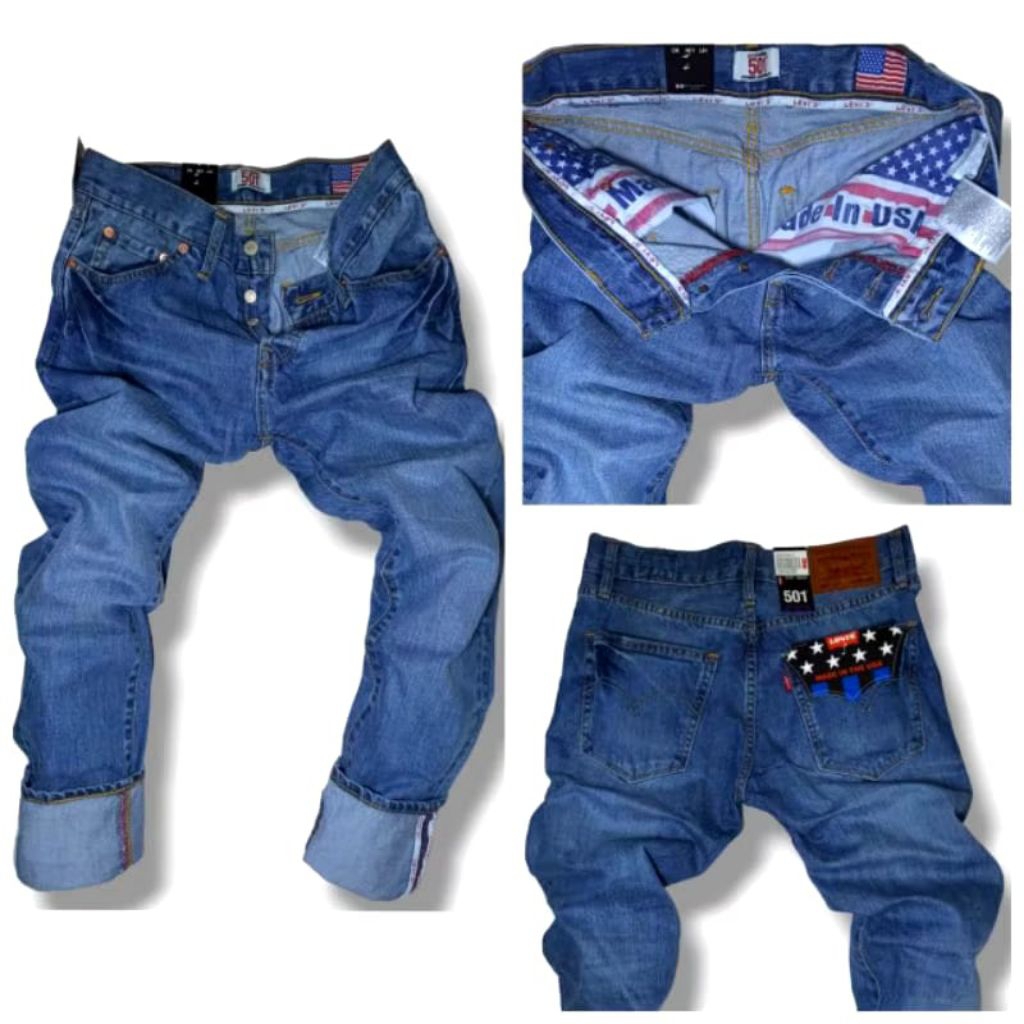 LEVIS PANJANG SLIM FIT PRIA MADE IN USA