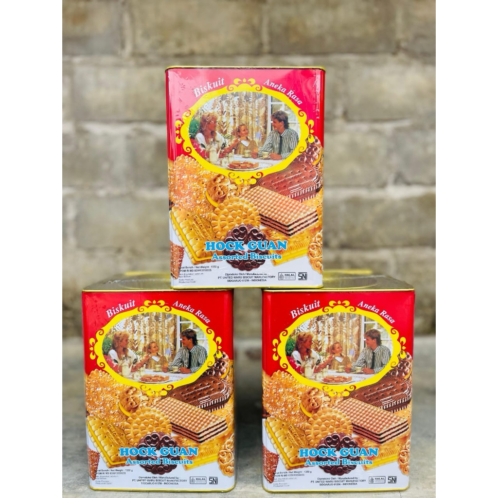 HOCK GUAN SEGI MERAH 1350gr/HOCK GUAN KOTAK/HOCK GUAN MERAH BESAR/HOCK GUAN LEBARAN/HOCK GUAN MURAH