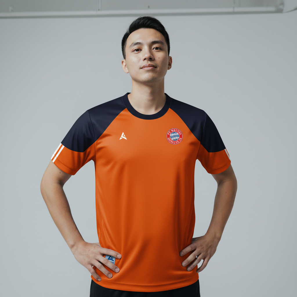 ATHLETIC SPORTWEAR - Jersey Vintage Bola Fantasy Bayern Muchen GK 2000-01 Fullprinting Casual - Atas